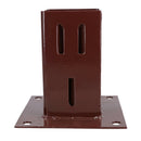 Easy Grip Fence Post Bolt Down Shoe Holder Support Clamp 75mm x 75mm
