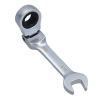 3/8” AF SAE Imperial Flexible Stubby Flexi Head Ratchet Spanner Combi Wrench