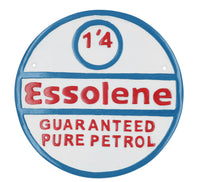 Plaque en aluminium Esso pour porte, mur, garage, essence, huile, atelier, garage, automobile