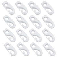 Crochet de 8 mm pour corde élastique élastique en nylon noir antirouille