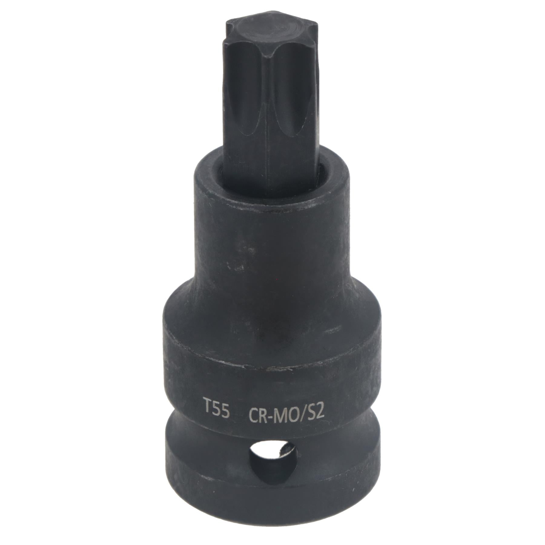 Douille mâle courte à impact Torx / étoile T55 x 53 mm 1/2" par Bergen