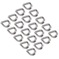Rope Splice Thimble for 10mm Rope & Wire Spliced Boat Thimbles 316 Marine A4