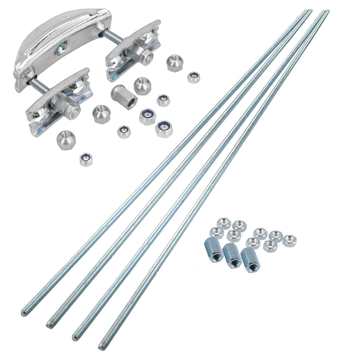Trailer Brake Rod Linkage 4m M10 & Twin Axle Compensator for Threaded ...
