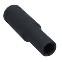 11mm 1/2in Drive Deep Metric Impact Impacted Socket 6 Sided Single Hex