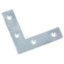 Corner Mending Plates Flat L Shape Fixing Brackets 50mm x 50mm x 10mm