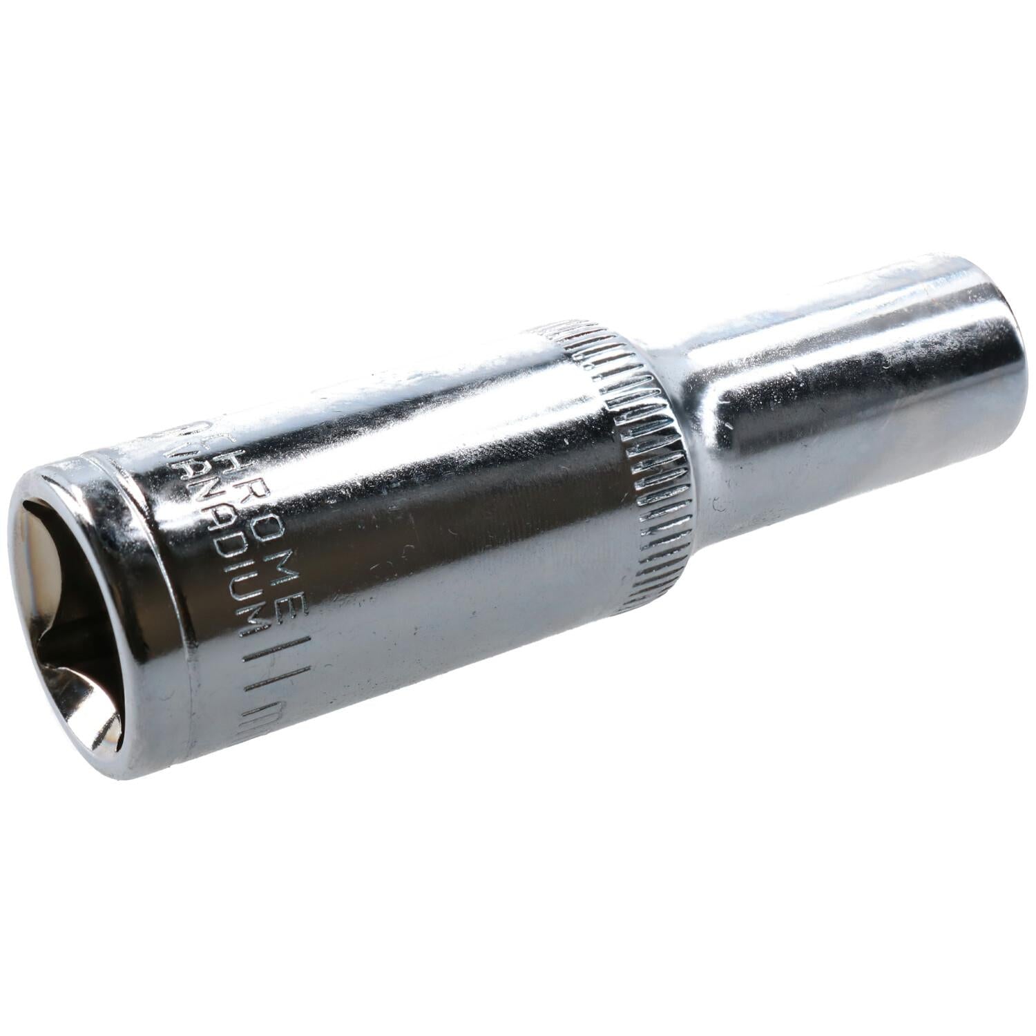 11mm Double Deep 78mm Socket 1/2" Drive Metric 6 Point Chrome Vanadium Steel