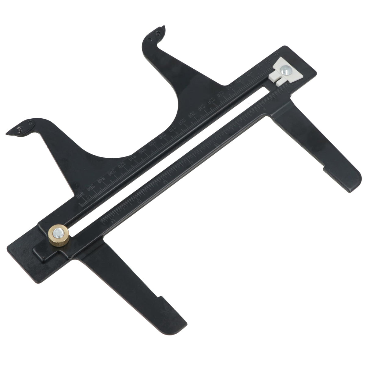 Brake Drum Wear Gauge Shoe Setting Tool Drum Size Measurement 160-360mm