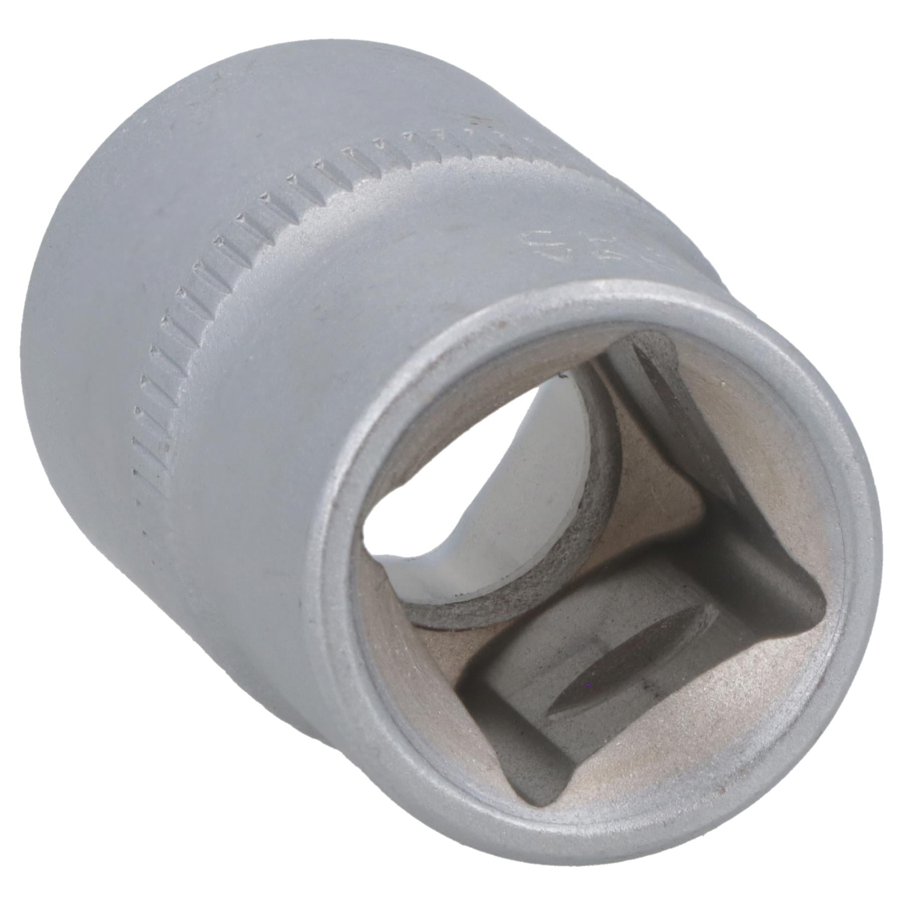 Douille à 6 pans 17 mm 1/2" Super Lock métrique peu profonde CRV à poignée moletée TE798