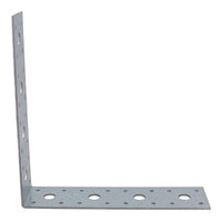 Timber Joist Angle Bracket Fastening Plate Galvanised Steel 200 x 200 x 50mm