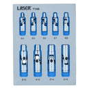 1/4" + 3/8" Drive E Female Torx Star Sockets on Wobble Universal Joint E4 - E16