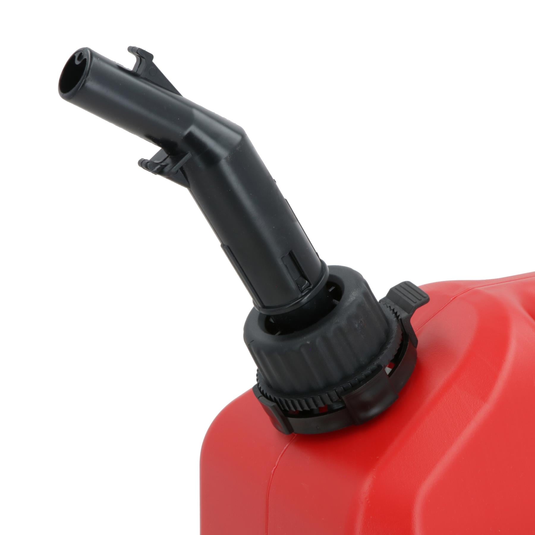 10L Plastic Fuel Jerry Can & Auto Spout Petrol Diesel Storage 10 Litre Made in Italy