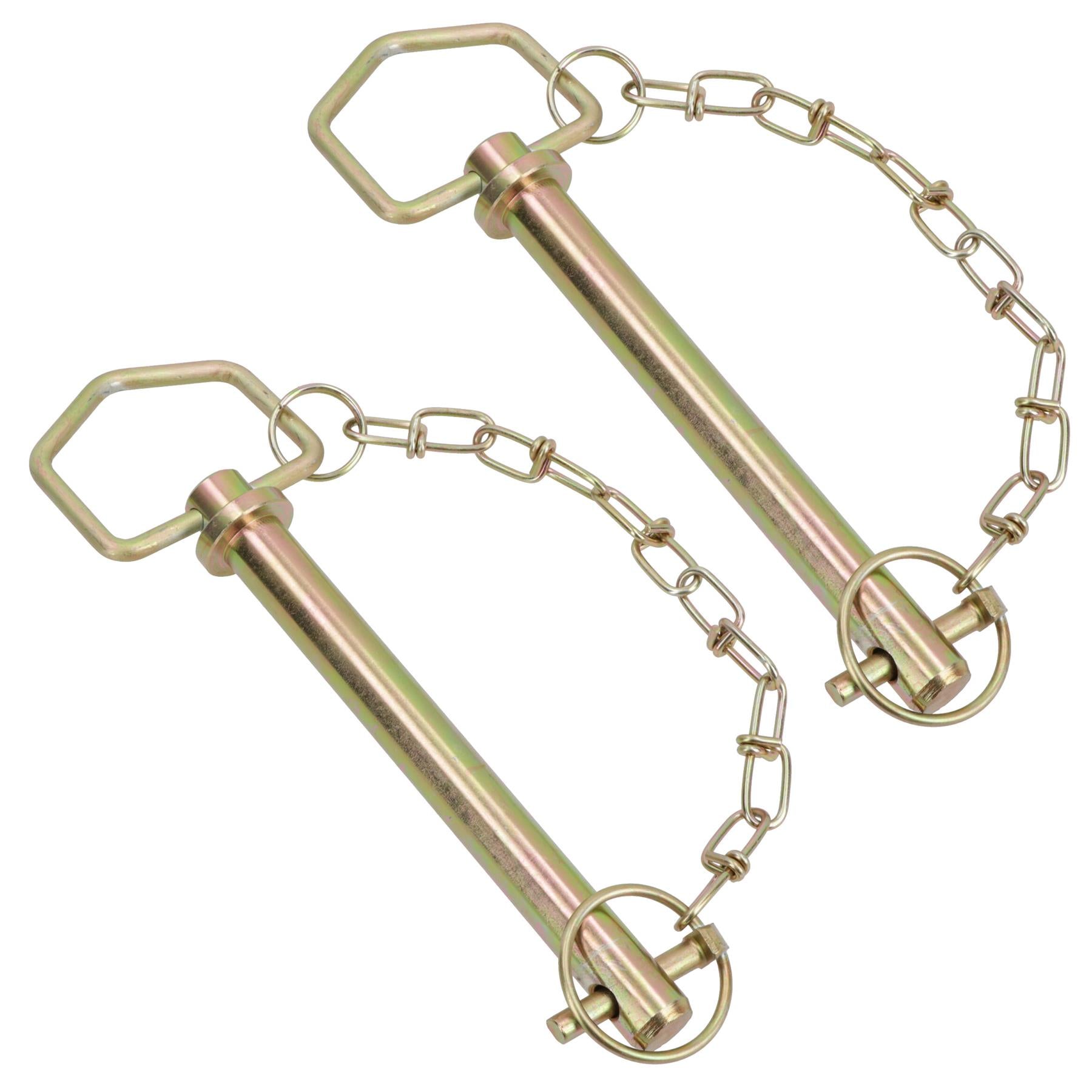 19mm (3/4in.) x 159mm Trailer Towing Hitch Pin For Tow Ball Pin Couplings 2pc