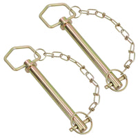 19mm (3/4in.) x 159mm Trailer Towing Hitch Pin For Tow Ball Pin Couplings 2pc