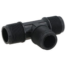 Polypropylene PP 3/4in BSP Male Threaded 90° Tee Piece Equal Tees