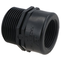 Polypropylene PP Threaded Reducing Socket Male – Female 1-1/4in – 1in BSP