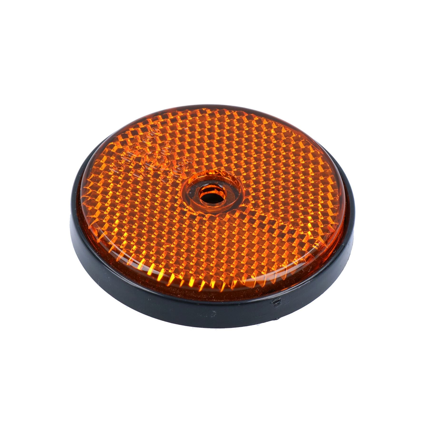 Round Side Reflectors Amber, Red or White for Trailers Fence / Gate Posts