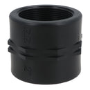 Polypropylene PP Female Threaded Pipe Fitting Sockets 2in – 2in BSP
