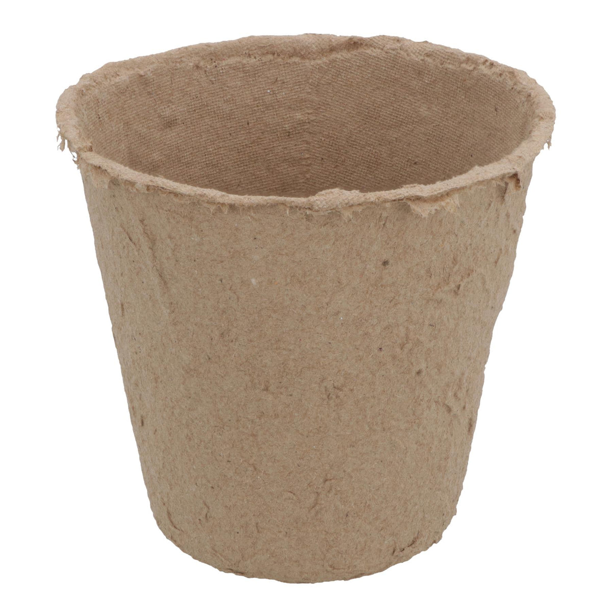 Biodegradable Fibre Plant Pots For Seeds Seedlings Cuttings Round 8 x 8cm
