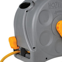 Hozelock Compact Enclosed Reel 25m Garden Hose Pipe Watering Cleaning Yard