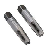 NPT Taper & Plug Tap Set Tungsten Steel Thread Cutter 1/8" - 1/4"