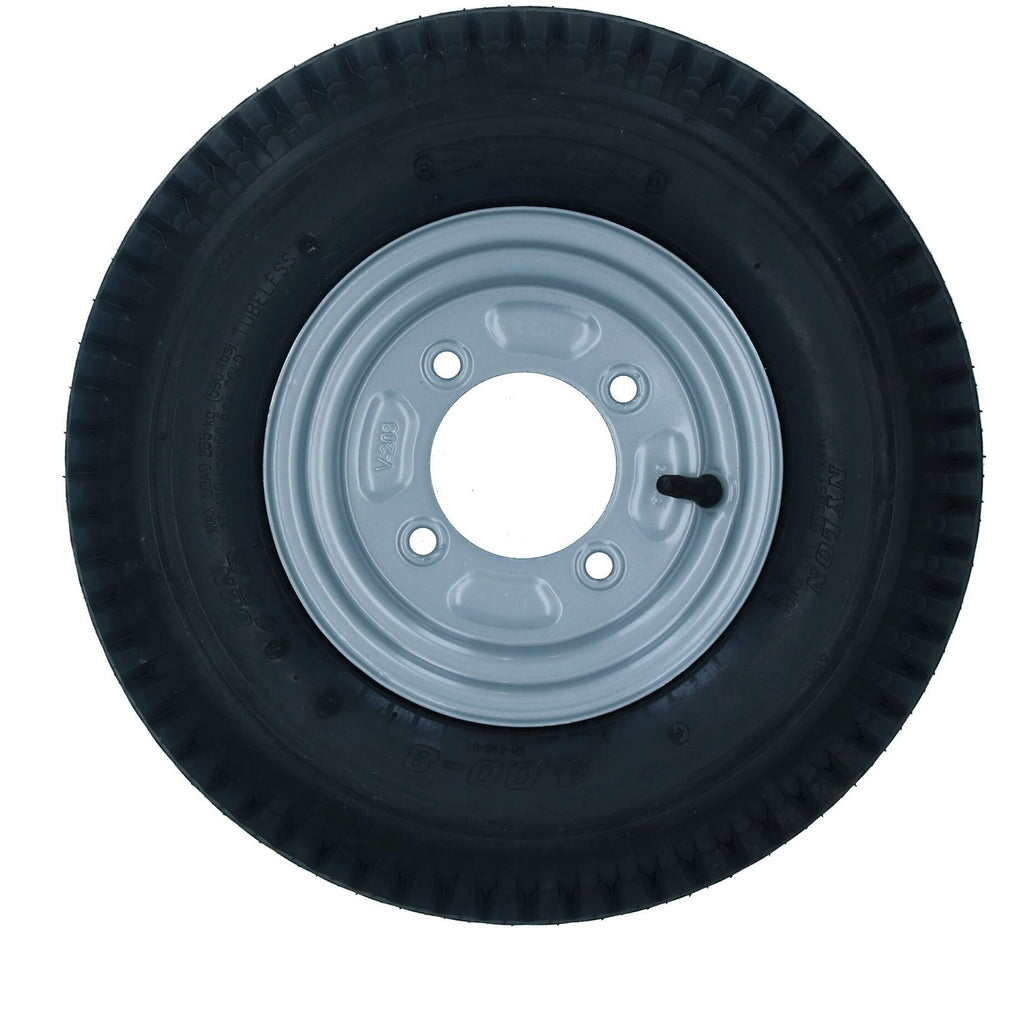 Produktbild von Deli Tire Reifen 480/400x8 / 16x4 – 4-Ply, Für Schubkarren, Luftgefüllt, Schwarz