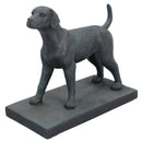 Dog Bookends Labrador Ornament Figurine Cast Iron Book Ends Stand Holder