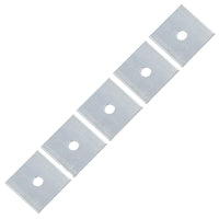 Square Plate Washer M10 50mm x 50mm Galvanised Timber Wood Fastener