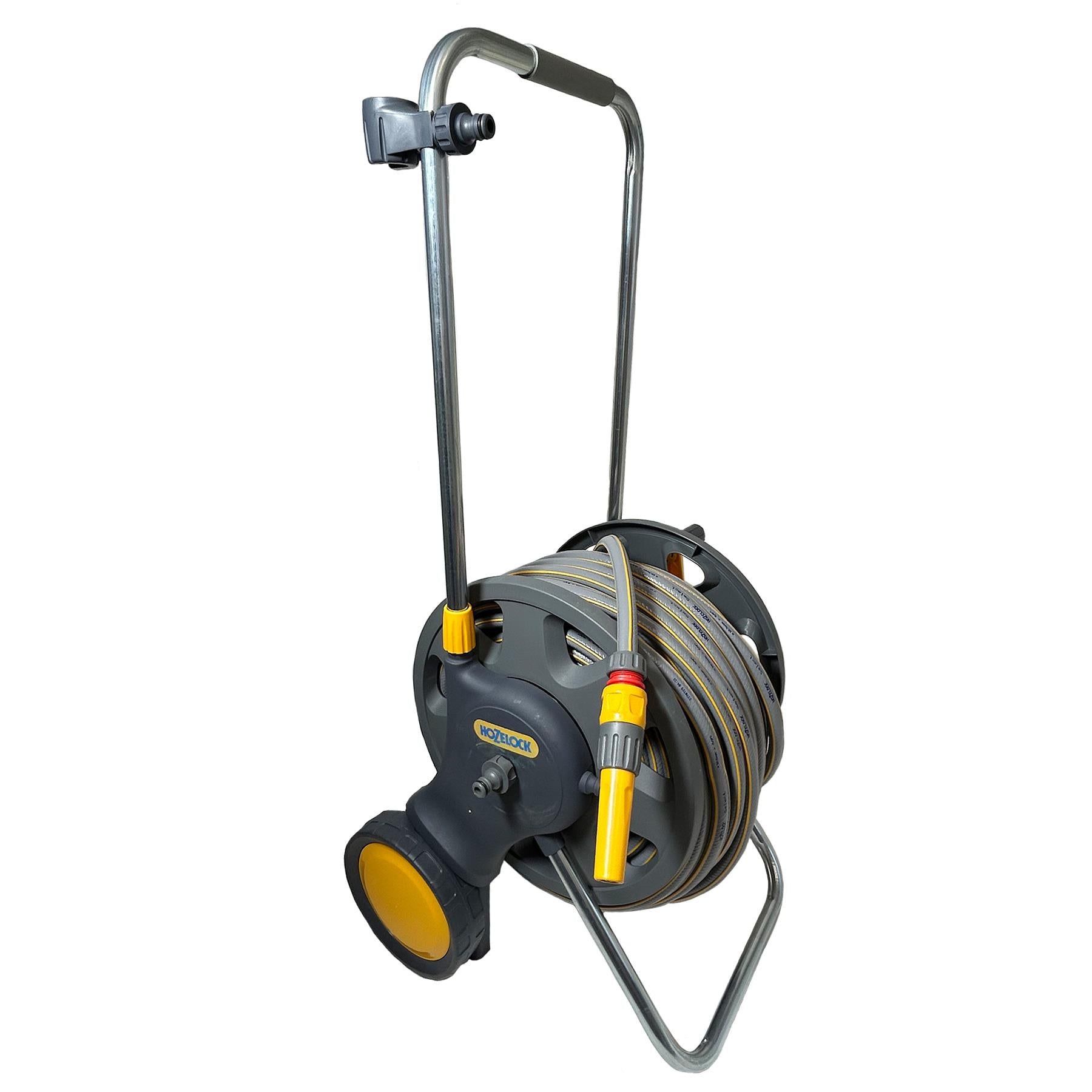 Hozelock Assembled Hose Cart with Hose Garden Watering 50 Metres / 160 Feet