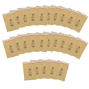 25pk Genuine Gold Jiffy Bag Airkraft Bubble Padded Mail Bag Envelope Size 1