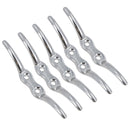 Seilklampe 4-1/2" Edelstahl Marine Grade 5 PACK 316 Bootswäscheleine DK78
