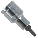 T25 Außen-Torx-Bit Stern-Stecknuss 1/2 Zoll Antrieb Standard Innen Chrom-Vanadium-Stahl