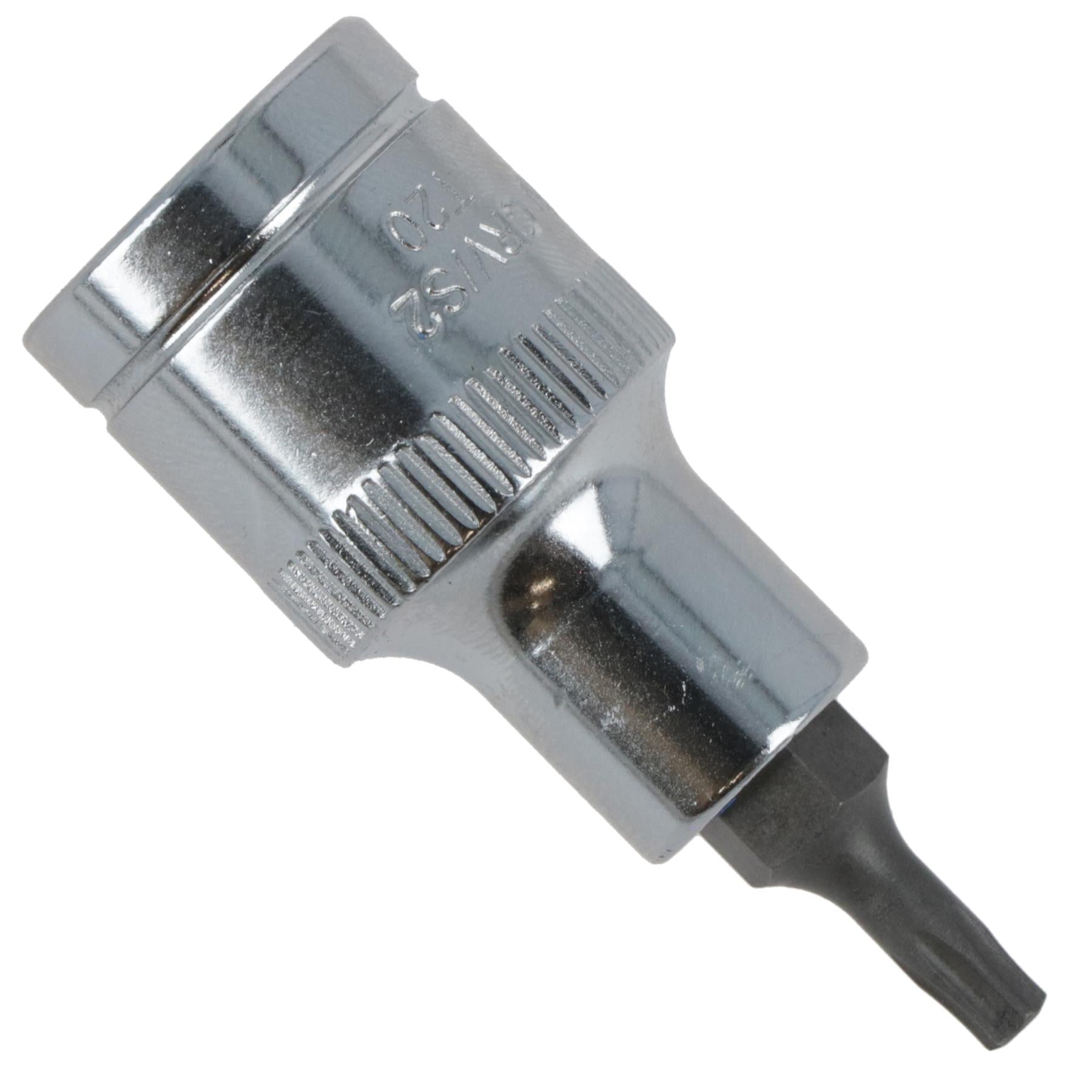 T25 Außen-Torx-Bit Stern-Stecknuss 1/2 Zoll Antrieb Standard Innen Chrom-Vanadium-Stahl