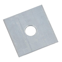 Square Plate Washer M12 50mm x 50mm Galvanised Timber Wood Fastener