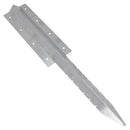 Garden Double Sleeper Straight Support Spike Stake Stainless Steel 670mm