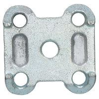 Base Plate Clamp For U Bolts on Single Twin Parabolic Leaf Springs Trailers