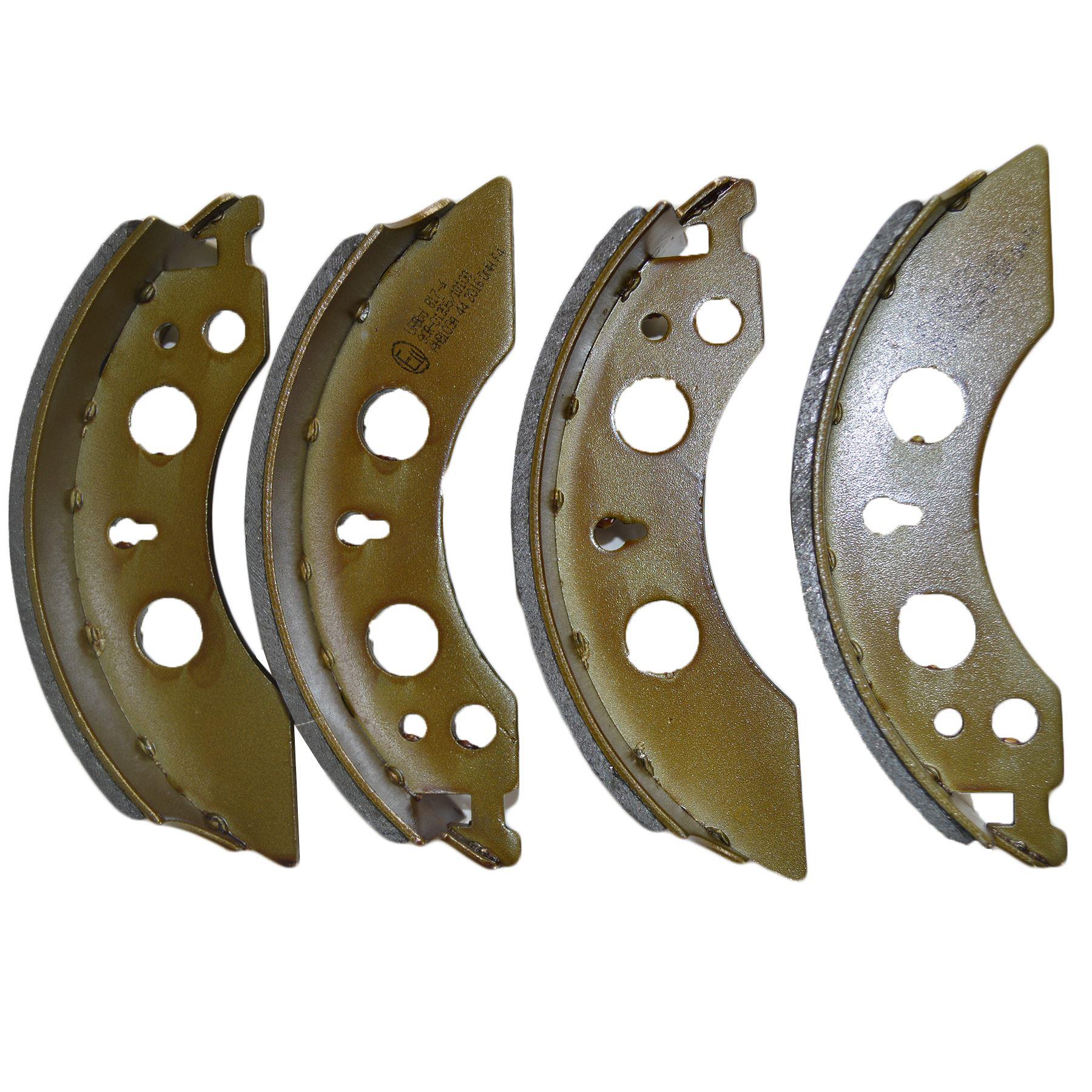 200 x 50mm ALKO Type Trailer Brake Shoes For 4 x Brake Drums Twin Axle