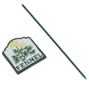 Herb Signs Markers Labels Cast Iron Plant Plaque Garden Yard Allotment