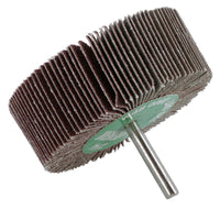 120 Grit 80mm Flap Wheel Disc Abrasive Sanding Pads For Drills Grinders 6mm Shank