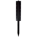 Garden Triple Sleeper Straight Support Spike Stake Powder Coated 930mm