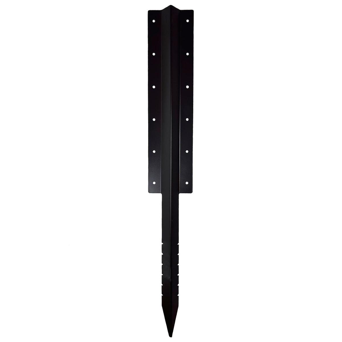 Garden Triple Sleeper Straight Support Spike Stake Powder Coated 930mm