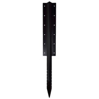 Garden Triple Sleeper Straight Support Spike Stake Powder Coated 930mm