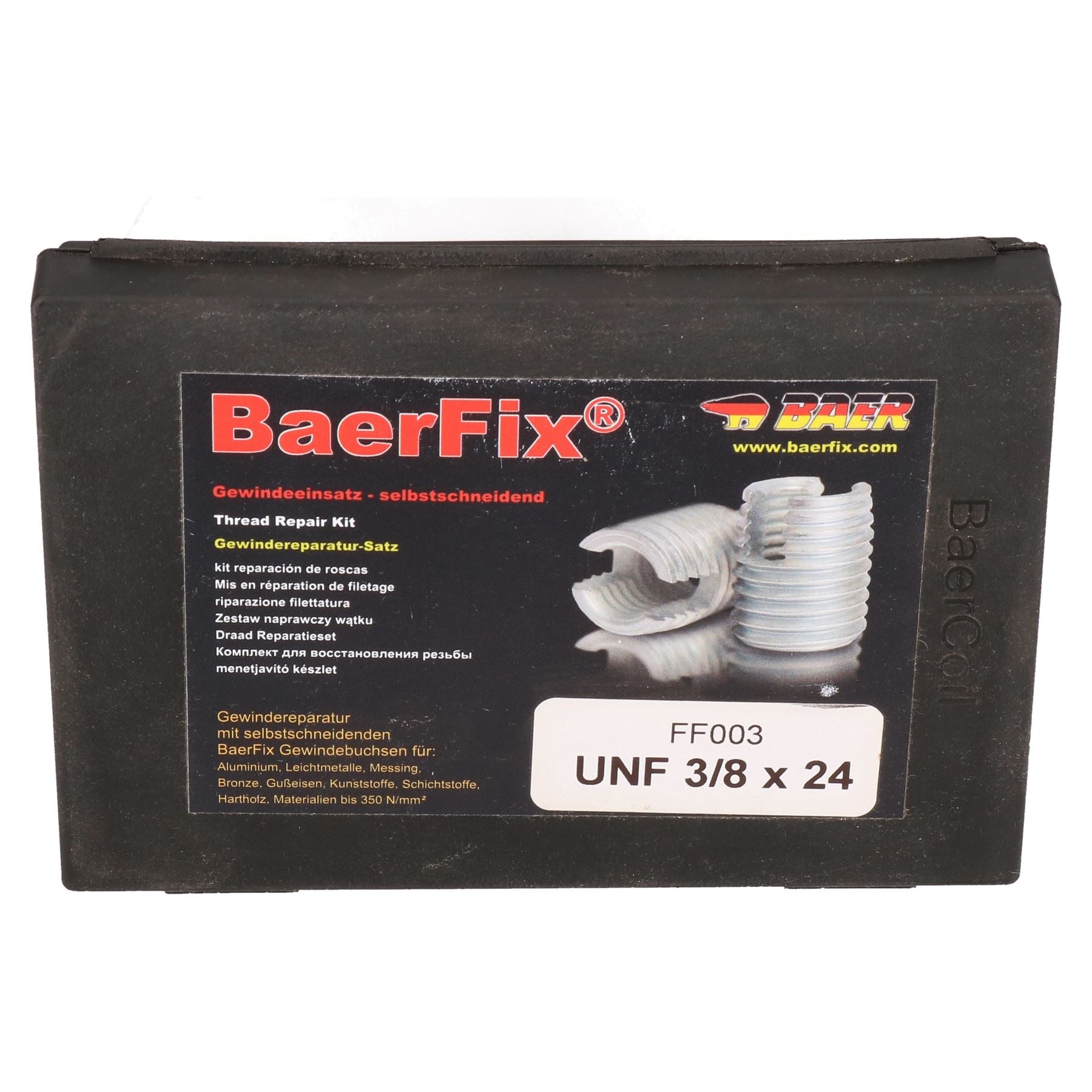 BaerFix Self Tapping damaged Thread Repair Kits Inserts Metric + Imperial Sizes