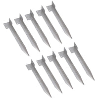 Garden Sleeper Single Corner Support Stainless Steel Stake Spike 440mm