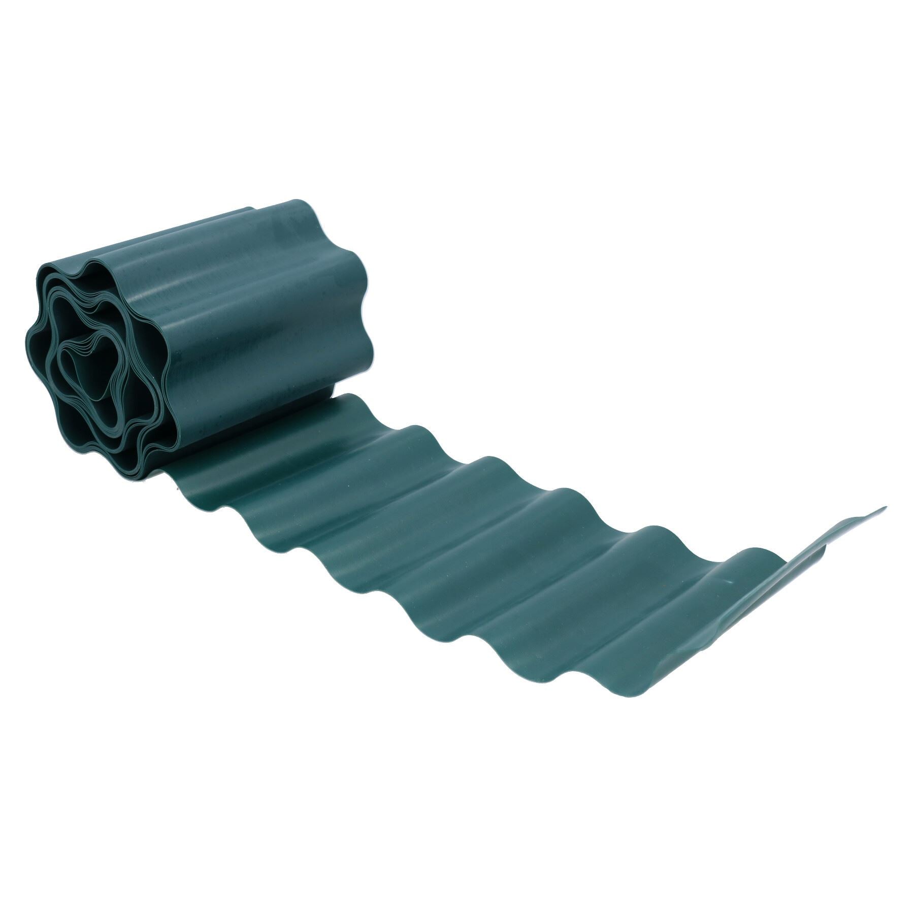 Garden Grass Lawn Border Edging Flexible Plastic Roll Path Trimming 12cm High