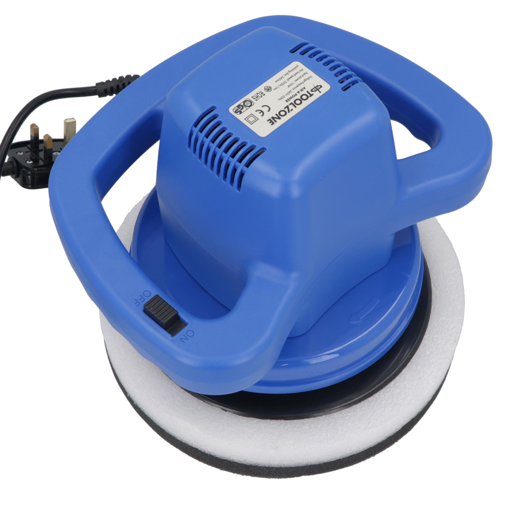 Two Hand Orbit Electric Car Polisher Polishing Buffer Buffing Machine TE213