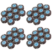 80 Grit 80mm Flap Wheel Disc Abrasive Sanding Pads For Drills Grinders 6mm Shank