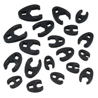 Metric Impact Impacted Crowfeet Crowfoot Spanner Wrench Set 8 – 32mm 19pc