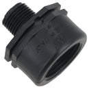 Polypropylene PP Threaded Reducing Socket Female – Male 1in – 1/2in BSP