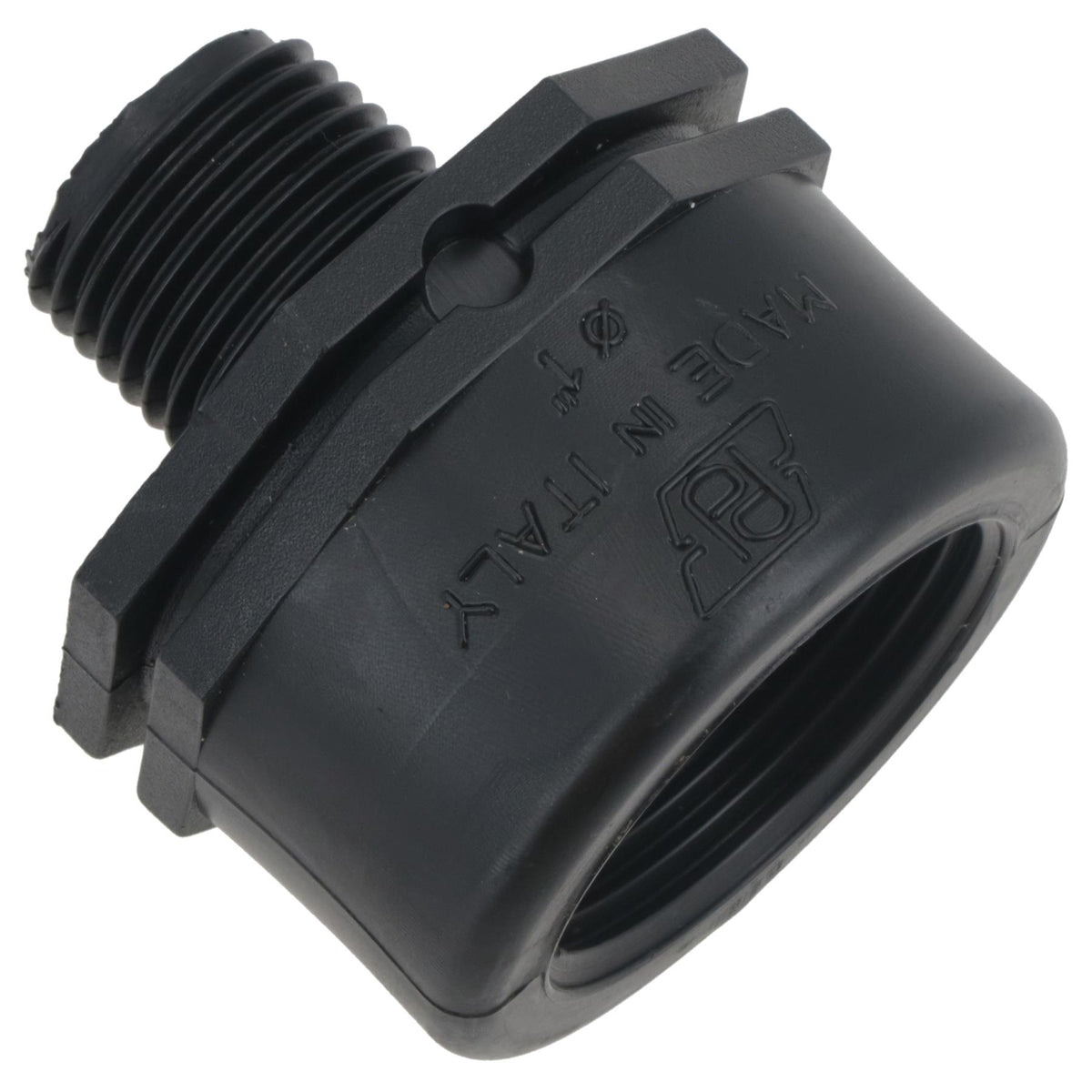 Polypropylene PP Threaded Reducing Socket Female – Male 1in – 1/2in BSP