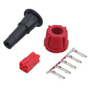 Trailer Light Red Radex 5 Pin Plug Kit Connector Replacement End Loom Repair